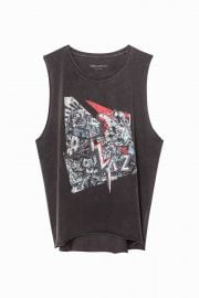 Zadig & Voltaire Moly Bis Overdyed Tank Top at Zadig & Voltaire